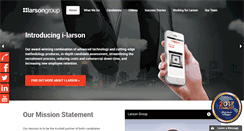 Desktop Screenshot of larsongroup.co.uk